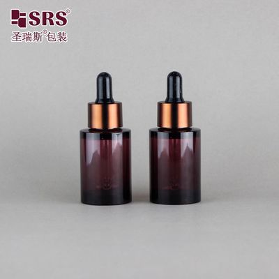 خرید قطره کش پلاستیکی اسپانس سرم لوازم آرایشی مراقبت از پوست لوکس بطری 30 میلی لیتر PET online manufacture