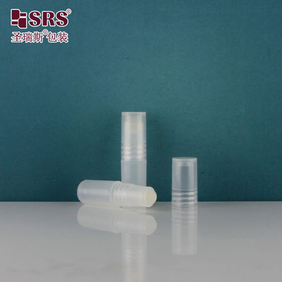 خرید 3 میلی لیتر مینی خالی پلاستیکی PP PCR مواد بازیافت شده نمونه سرم رول روی بطری های روغن online manufacture