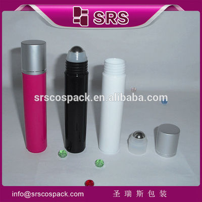 خرید SRS تولید کنندگان فروش داغ ارزان 35ml پلاستیک بازیافت رول روی بطری با کاپ آلومینیوم online manufacture