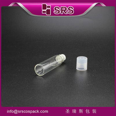 خرید SRS بهترین خدمات شیشه ای 5ml بطری گلوله ای برای نمونه سرم چشم استفاده با گلوله فولادی online manufacture