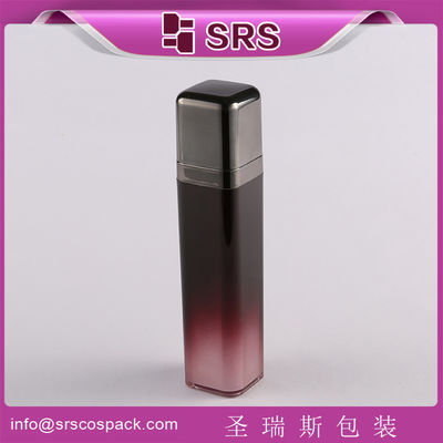 خرید SRS 15ml 30ml 50ml آکریلیک لوکس بسته بندی مربع بدون هوا برای محصولات مراقبت از پوست online manufacture
