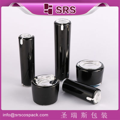 خرید SRS چین عمده فروشی دور آکریلیک شیشه خالی کرم و بطری برای بسته بندی آرایشی online manufacture