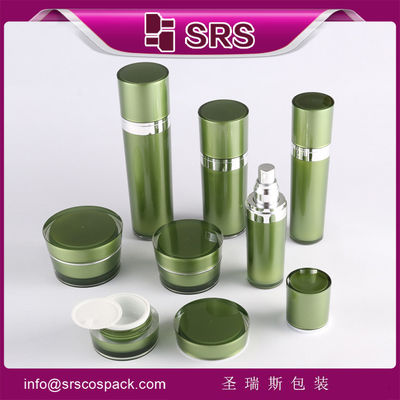 خرید SRS چین بسته بندی آرایشی بسته بندی عمده فروشی شیشه خالی کرم و بطری آکریلیک online manufacture