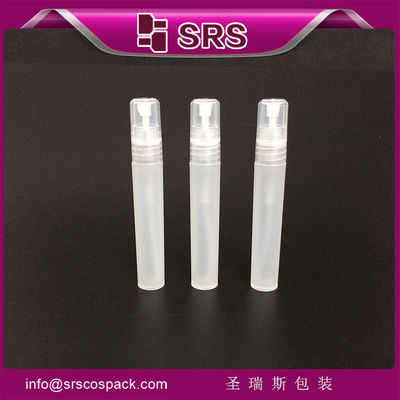 خرید SRS عرضه کننده چین بطری پلاستیکی 8 میلی لیتر خالی با پمپ اسپری برای عطر online manufacture