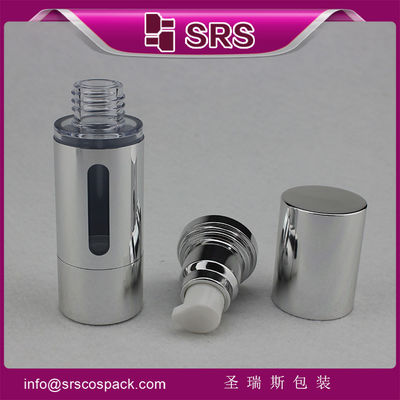 خرید بطری پلاستیکی پمپ بدون هوا 15ml 30m 50ml online manufacture
