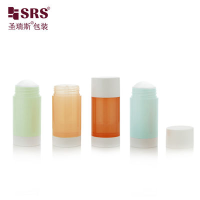 خرید رنگ گرد شفاف صورتی آبی نارنجی سفارشی PP PCR از پایین پر کنید online manufacture