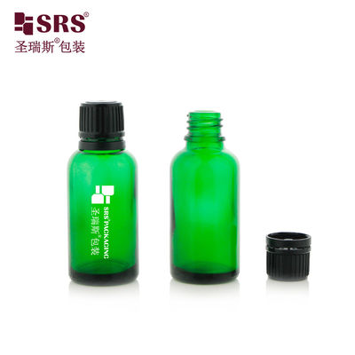 خرید روغن های مساج آرایشی خالی ضد بچه نوع پیچ بند با بطری شیشه ای برای روغن online manufacture