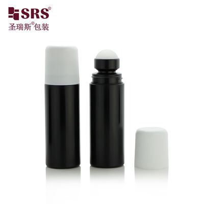 خرید 90 میلی لیتر 3 اونس بسته بندی آرایشی خالی ژل رول بال PP مواد بازیافت شده ضد عطر رول روی بطری online manufacture