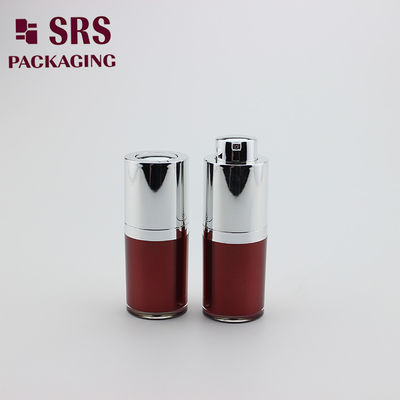 خرید A020 تولید کننده بطری بدون هوا 15 میلی لیتر رنگ قرمز آکریلیک رنگ آویز بطری online manufacture