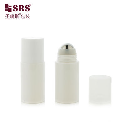 خرید 50ml 60ml 90ml خالی PET گلوله رولر زیبا بطری های روغن بدن پلاستیکی online manufacture