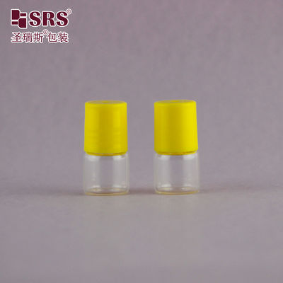 خرید BLP-1ML اندازه نمونه کوچک قابل حمل بطری شیشه ای شفاف خالی بسته بندی رول online manufacture