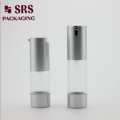 خرید TA021 15ML 30ML 50ML بطری پمپ لوشن پلاستیکی نقره ای مات در فروش online manufacture