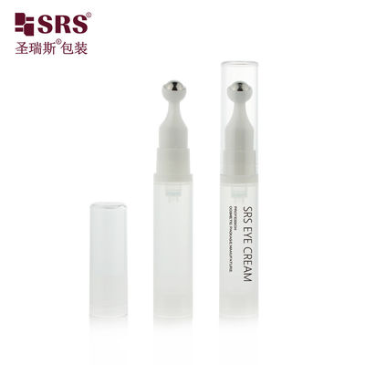 خرید A0031 تزریق سفارشی رنگ گرد بدون هوا روی بطری بسته بندی آرایشی ماساژ چشم سرم فشار بطری online manufacture