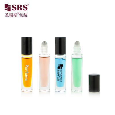 خرید GB1-5ML اندازه سفر جیبی زیبا دور کوتاه شیشه رول روی بطری برای روغن ناخن بسته بندی آرایشی online manufacture