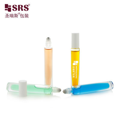 خرید GB1-10ml رول شیشه ای دیواری ضخیم روی بطری با کاپ پلاستیکی PP راه حل های بسته بندی سازگار با محیط زیست و پایدار online manufacture
