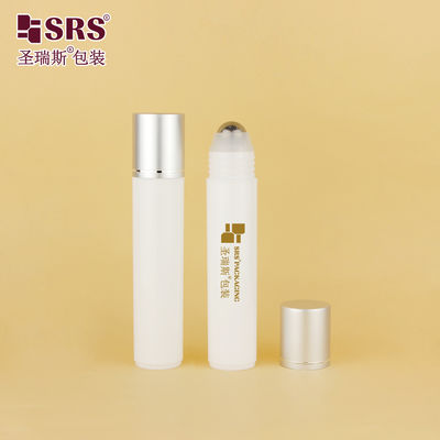 خرید RPA-35ML تزریق رنگی سفارشی مات تمام شده پلاستیکی یخ زده تزئینات PP. سروم مو رول روی بطری با کاپ آلومینیومی online manufacture