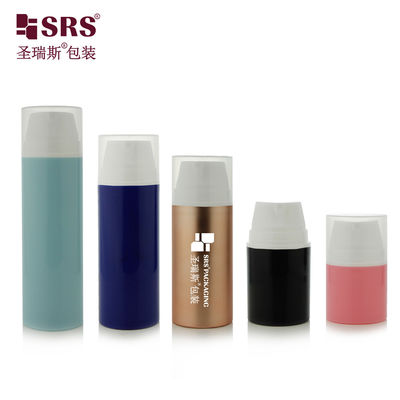 خرید PA606 رنگ آمیزی شده مت مته تمام شده فلزی رنگ پرتاب گرم پی پی پی پی سی آر سازگار با محیط زیست پی پی پی پی سی آر بطری بدون هوا برای کرم روز بسته بندی مراقبت از پوست online manufacture