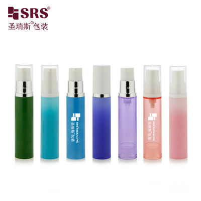خرید A003 5ml 10ml 12ml 15ml سفارشی سازی چاپ تزئینات بطری پمپ پلاستیکی بدون هوا برای سرم صورت online manufacture