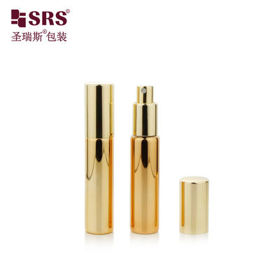 خرید BLPA 10ML طلای فلزی شده شیشه دور خالی عطر اسپری پمپ بطری سفارشی سازی مه نازک online manufacture