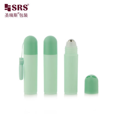 خرید RPPF 20ml پاک گرد تخت پایین PP PCR مواد بازیافت شده گواهینامه بطری گلوله ای فولادی رولر با کیسه کف گنبد online manufacture