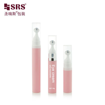 خرید A0035 7.5ml 10ml 15ml هیچ نشت PCR سازگار با محیط زیست پلاستیکی رول روی بطری برای سرم مو بسته بندی آرایشی online manufacture