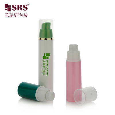 خرید A024 15ml 30ml 50ml تزریق رنگ سفارشی PP PCR بطری پمپ بدون هوا برای بنیاد ژل لوشن online manufacture