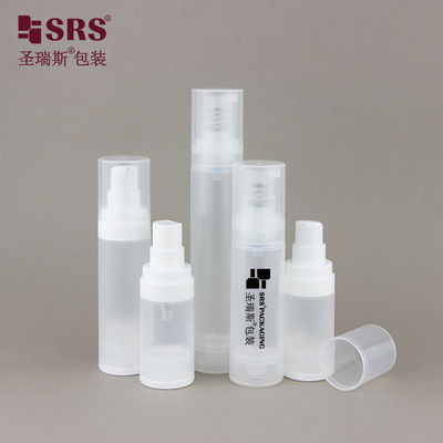 خرید A0216 15ml 30ml 50ml گلس مات در قالب PP PCR بطری پلاستیکی بدون هوا با پمپ اسپری لوشن online manufacture