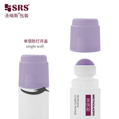 خرید RPPDF-90ML Unqiue طراحی پلاستیکی PP PCR رول خالی بر روی ژل دئودورانت با یک پیچ پیچ online manufacture