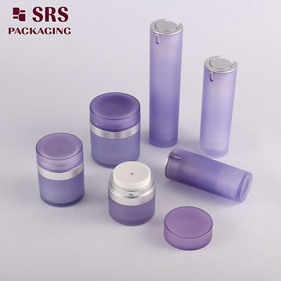 خرید SRS عمده فروشی پلاستیک مراقبت از پوست شیشه آکریلیک بدون هوا و بطری لوشن بسته بندی آرایشی online manufacture