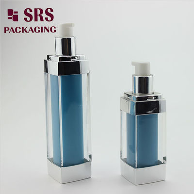 خرید Shengruisi بسته بندی L052-30ml بطری 50ml 80ml 120ml آکریلیک مربع لوسیون آرایشی online manufacture