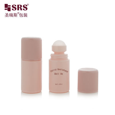 خرید RPPC1-60ML CRC Child Resistant Cap Custom Color PP PCR Recycled MONO Roll On Deodorant Bottle online manufacture