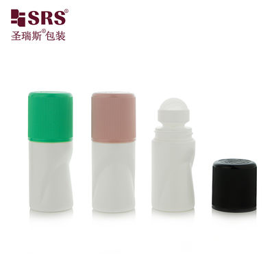 خرید RPPB1-50ML Unique Shape Empty Wholesale Customization Color Matte Riibbed CRC Child Resistant Cap Roll On Bottle For Antiperspirant online manufacture