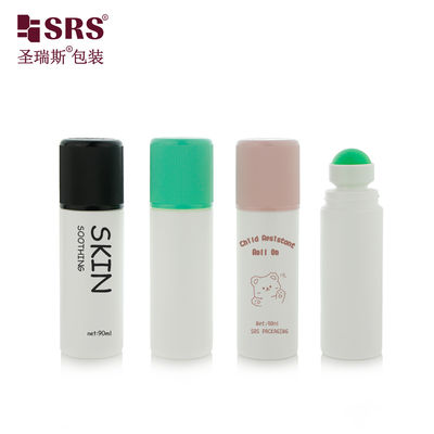 خرید RPPD1-90ML New Color Plastic PP PCR Roll On Deodorant Gel Bottles With Child Proof Cap online manufacture