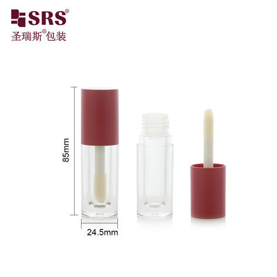 خرید G1139 Injection Color Screw Cap Transparent Plastic Lipgloss Tube Container Customization Cute Cylinder online manufacture