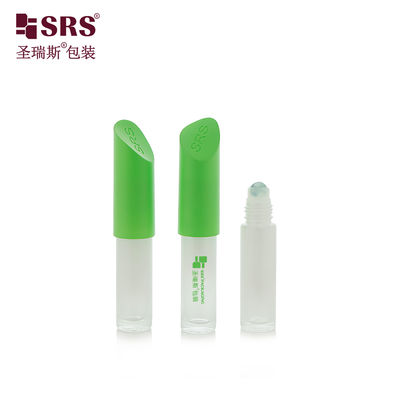 خرید SRS بطری رول آن شیشه ای با کاپ منحصر به فرد به صورت سفارشی 10ML راه حل ضد نشت برای روغن های مراقبت از پوست online manufacture