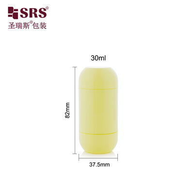 خرید D054 30ml Cute Empty PP Deodorant Stick Container Round Bottom Top Packaging Bottom Filling با استفاده از مواد ضد عفونی کننده online manufacture