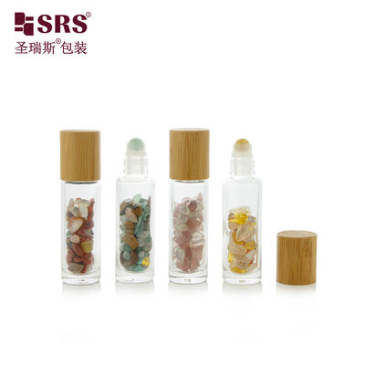 خرید BLPM-15ML دیواره ضخیم با کیفیت بالا بطری شیشه ای خالی شفاف رولر توپ فولادی برای روغن ضروری online manufacture