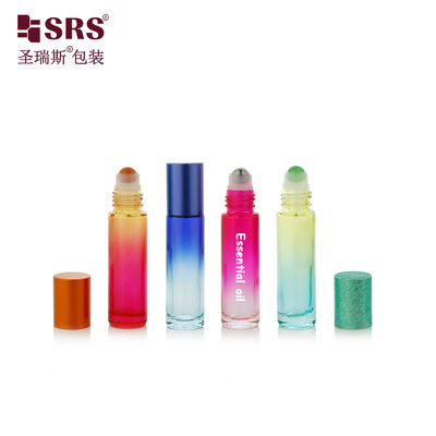 خرید BLPM 10ML سفارشی رنگ نقاشی شده ضخیم دیوار قالب شیشه خالی رول روی بطری برای روغن ضروری online manufacture