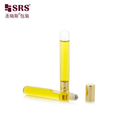 خرید بطری غلتکی شیشه ای لوله ای BLP 10ML برای ماساژ روغن چشم بدون نشتی online manufacture