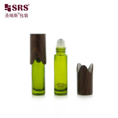خرید بطری غلتکی شیشه‌ای ۱۰ میلی‌لیتری BLPY با درب مخصوص شکل، بطری عطر غلتکی online manufacture