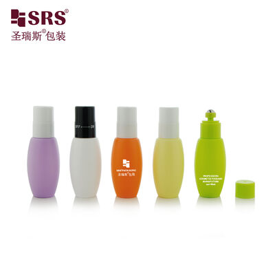 خرید بطری رول‌آن پلاستیکی بیضی شکل HDPE 45 میلی‌لیتری خالی برای عطر و روغن ضروری با قابلیت چاپ سفارشی online manufacture