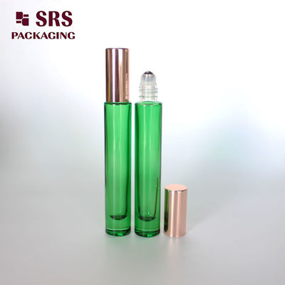 خرید 10 میلی لیتر گلس شفاف سبز ضخیم روی بطری برای روغن عطر online manufacture