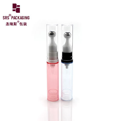 خرید 5ml 10ml 12ml 15ml رول پلاستیکی بر روی گلوله فولادی بطری بازپرداخت قابل پر کردن بدون هوا online manufacture