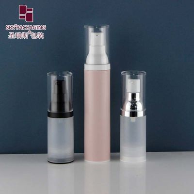 خرید 15ml 30ml 50ml بطری های پمپ پلاستیکی خالی PP پلاستیکی شفاف بازیافتی online manufacture