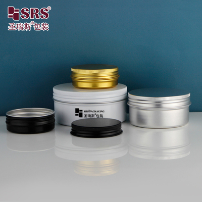 50 گرام 100 گرام 200 گرام 250 گرام کرم پوست خالی ماسک مو قوطی آرایشی نقره ای