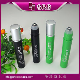 SRS فروش گرم عرضه کننده بطری های پلاستیکی 8 میلی لیتر با کاپ آلومینیومی برای استفاده از ژل ضد خارش