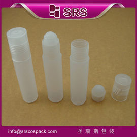 رول پلاستیکی روی بطری RPP-10ml با کاپ pp و توپ pp ، ظرف لب