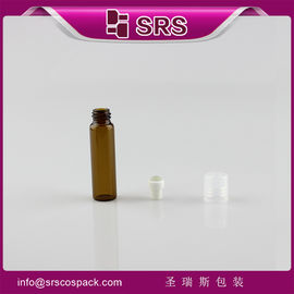 SRS عمده فروشی 5 میلی لیتر بطری شیشه ای رول زرد روی بطری عطر با کاپ پلاستیکی