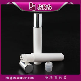 SRS محصول جدید 2015 عمده فروشی 15ml رول روی بطری پلاستیکی با سه توپ برای ماساژ چشم