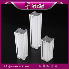 SRS پمپ بدون هوا مواد آرایشی حاوی 15ml 30ml 50ml اکریلیک لوکس بسته بندی مراقبت های شخصی
